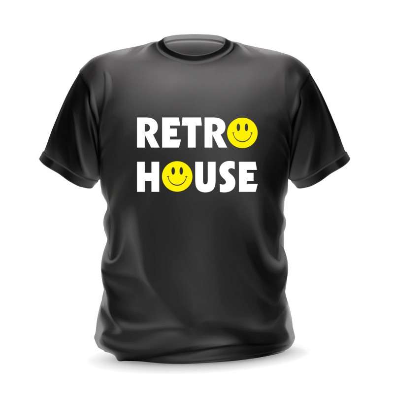 t-shirt retro house