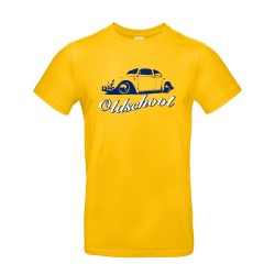 T-shirt homme Volkswagen Coccinelle jaune